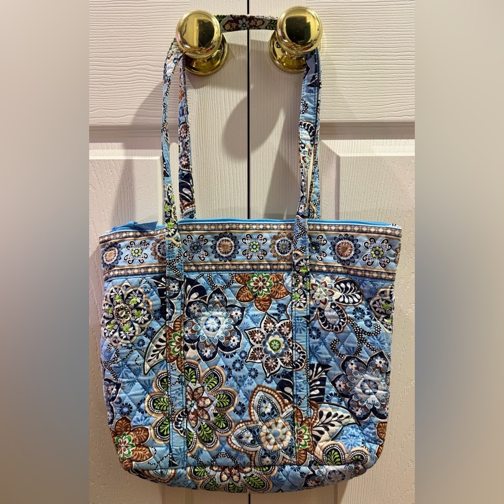 Vera Bradley Bali Blue Betsy purse/bag Retired Vintage - Picture 5 of 5